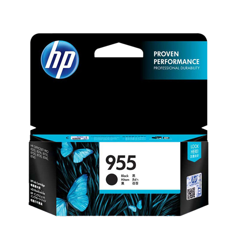 惠普（HP）L0S60AA 955  黑色墨盒 (适用HP 8210 8710 87208730)约1000页
