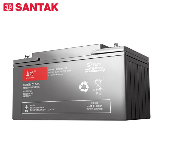 山特（SANTAK） UPS不间断电源机房服务器铅酸蓄电池 C12-65
