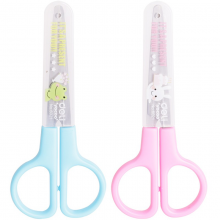 得力（deli）学生剪刀 手工DIY 6021  粉色